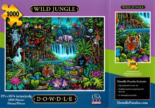 Wild Jungle - Dowdle 🇺🇸 puzzle collectible - Main Image 3