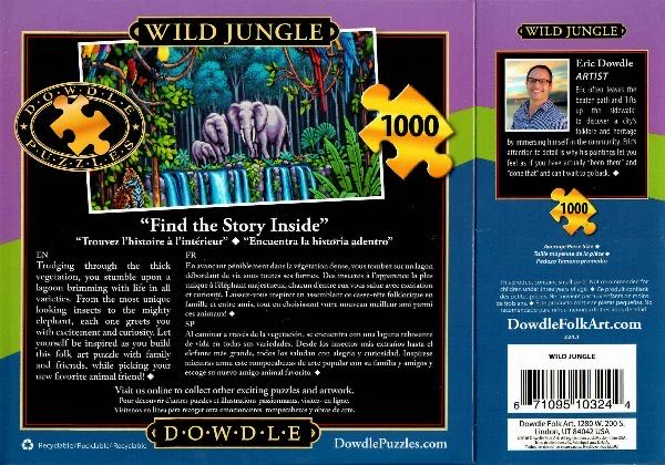 Wild Jungle - Dowdle 🇺🇸 puzzle collectible - Main Image 4