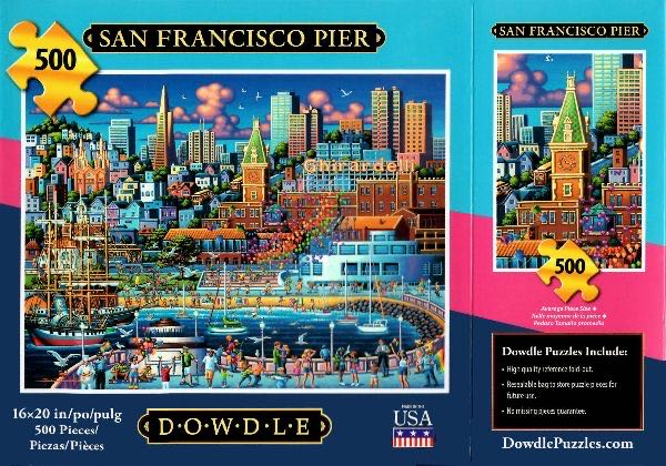 San Francisco Pier - Dowdle puzzle collectible - Main Image 3