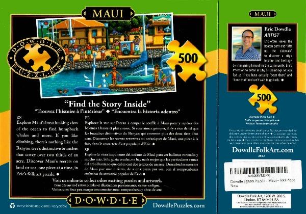 Maui 🌊 🐢 🐠 🐟 🐋 - Dowdle 🇺🇸 puzzle collectible - Main Image 4