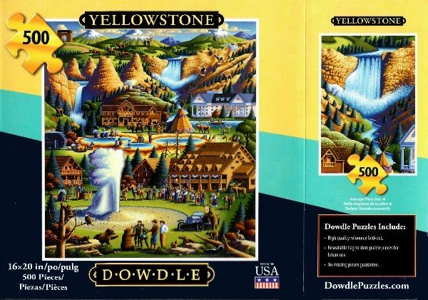 Yellowstone - Work Both Copies & Keep One - Dowdle puzzle collectible - Main Image 3