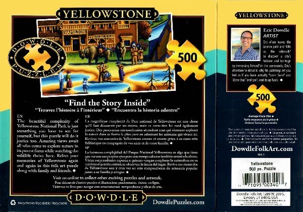 Yellowstone - Work Both Copies & Keep One - Dowdle puzzle collectible - Main Image 4