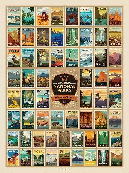 62 American National Parks - Bshfab puzzle collectible - Main Image 2