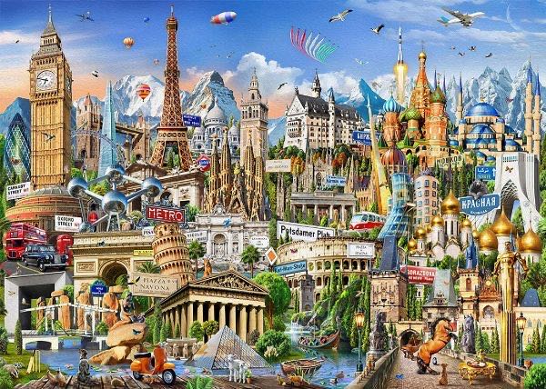 Z-World Architecture - AXEARTE puzzle collectible - Main Image 2