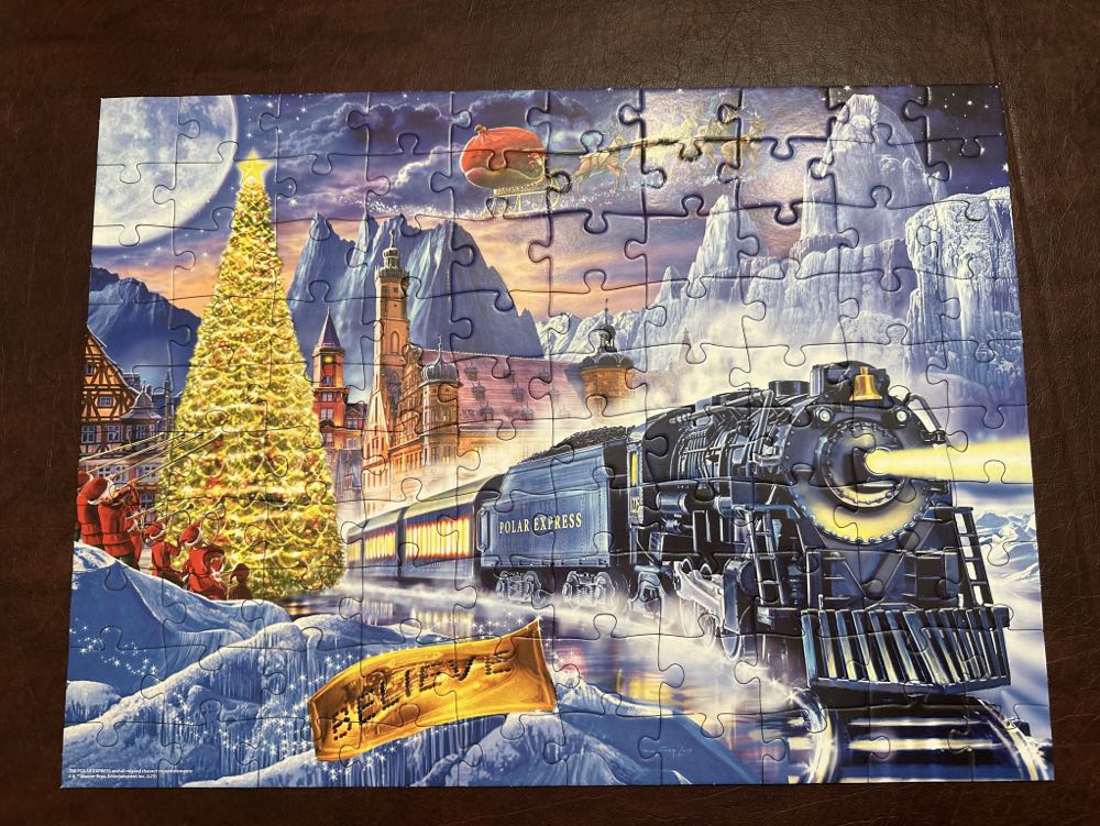 Master Kids Pieces: Polar Express - Master Kids Pieces puzzle collectible [Barcode 705988119354] - Main Image 2