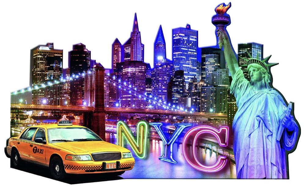 Silhouette New York City (1) - Ravensburger puzzle collectible [Barcode 4005556817689] - Main Image 2