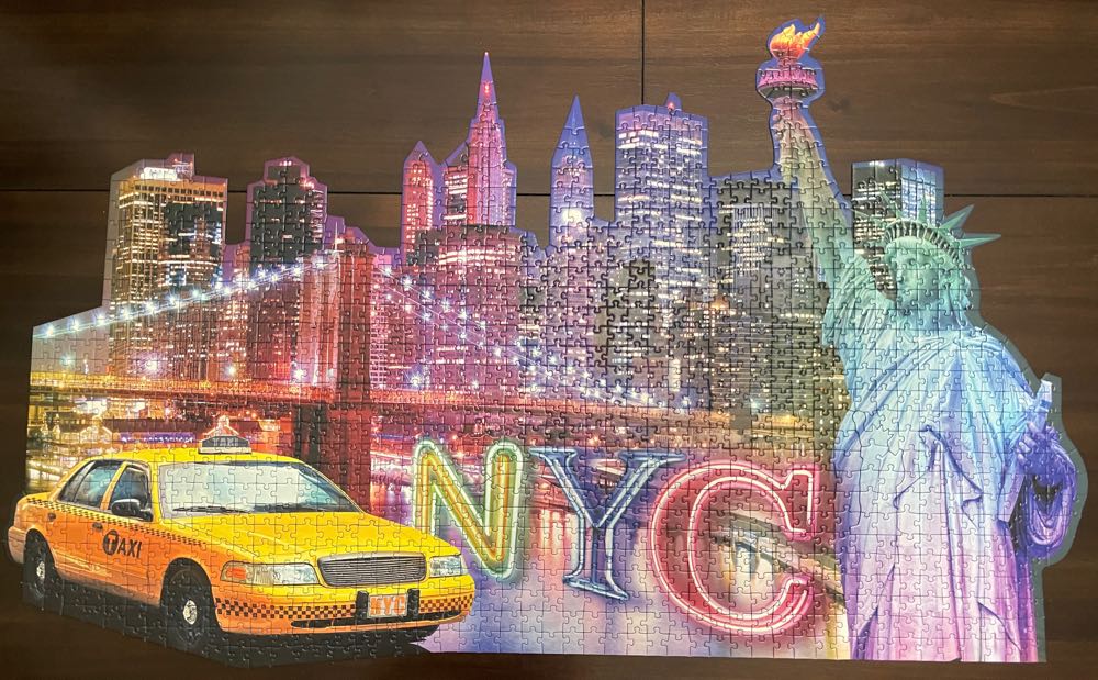Silhouette New York City (1) - Ravensburger puzzle collectible [Barcode 4005556817689] - Main Image 4