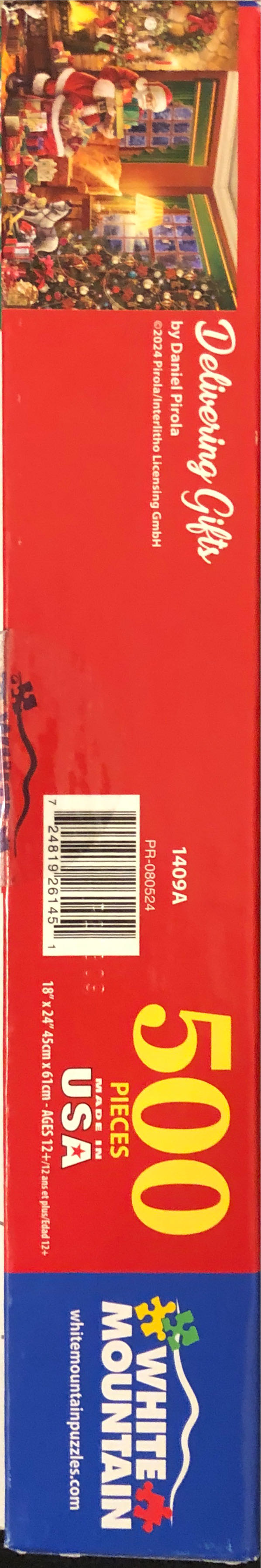 Delivering gifts - White Mountain Puzzles puzzle collectible [Barcode 724819261451] - Main Image 4