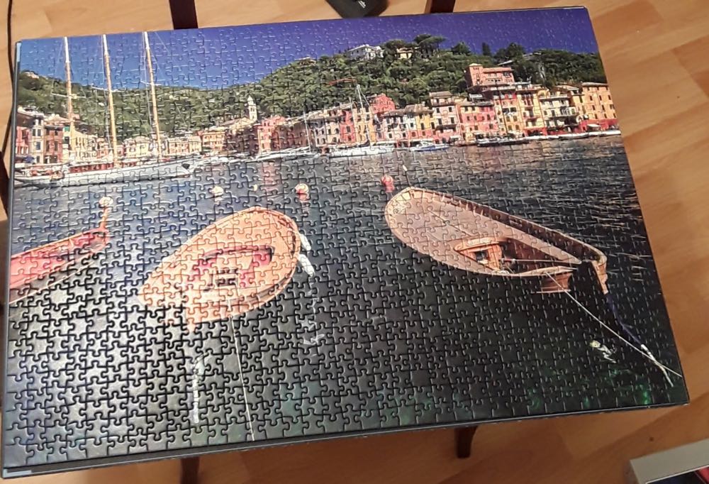 Hafen in Portofino,Italien - Ravensburger puzzle collectible - Main Image 2