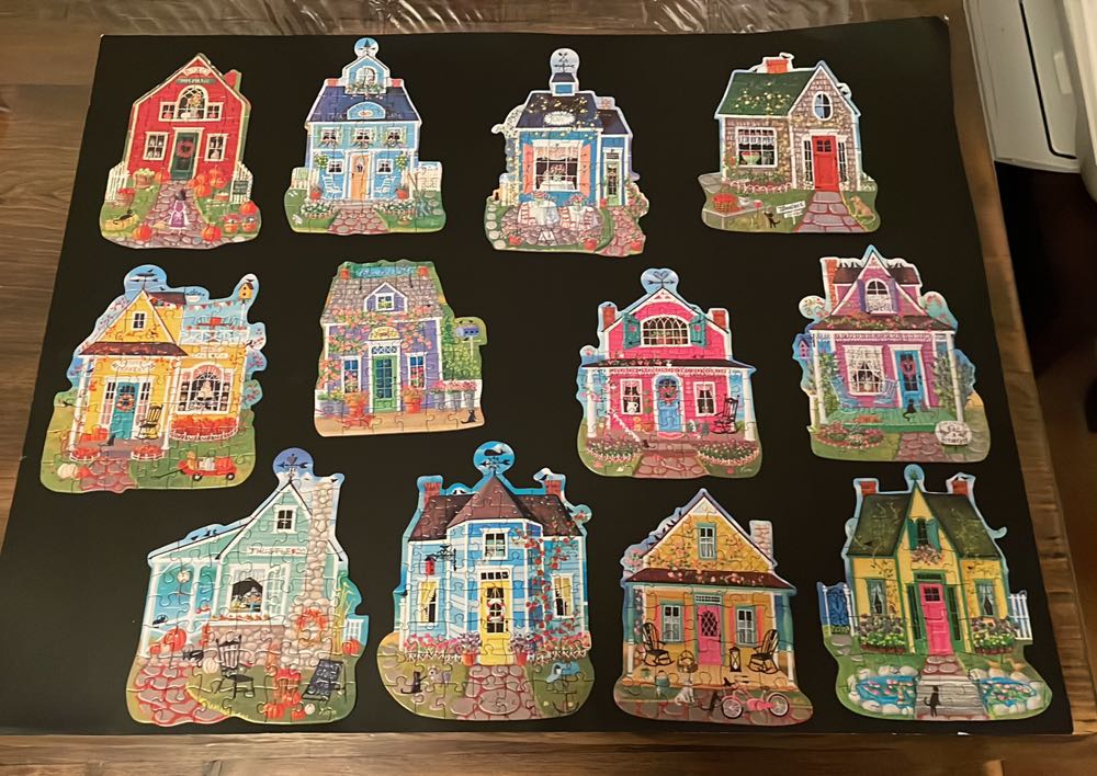 Cottages BAC - CraZArt puzzle collectible [Barcode 4895145418621] - Main Image 2