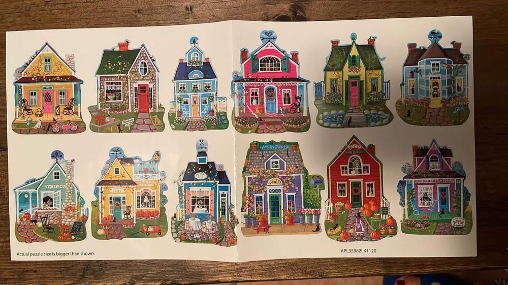 Cottages BAC - CraZArt puzzle collectible [Barcode 4895145418621] - Main Image 3