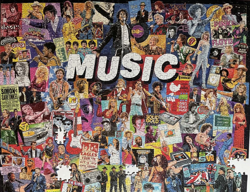 Music - White Mountain puzzle collectible [Barcode 724819262342] - Main Image 2