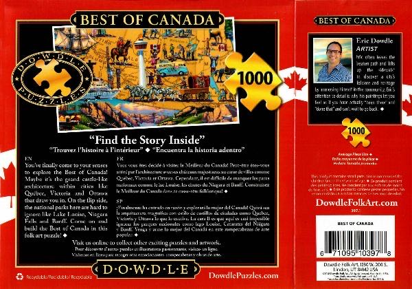 Best Of Canada - Cheryl - Dowdle puzzle collectible - Main Image 4