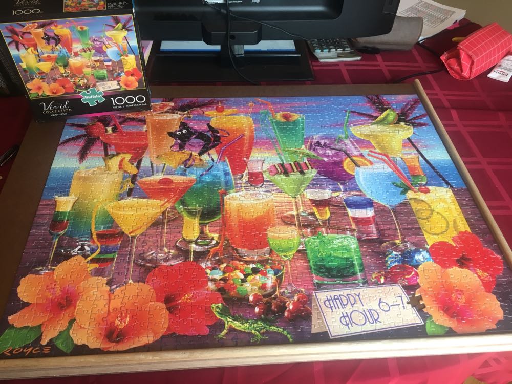 Happy Hour - Buffalo puzzle collectible [Barcode 079346117055] - Main Image 2