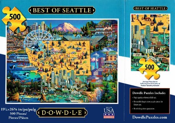 Best of Seattle - Dowdle 🇺🇸 puzzle collectible - Main Image 3