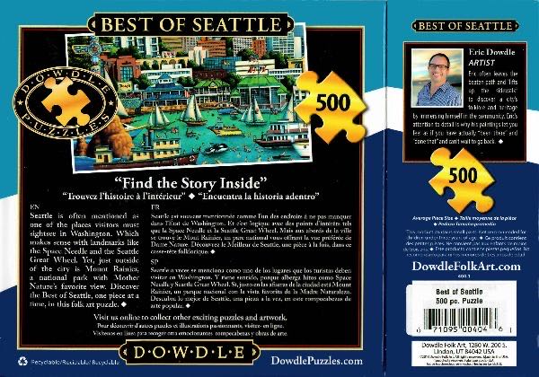Best of Seattle - Dowdle 🇺🇸 puzzle collectible - Main Image 4