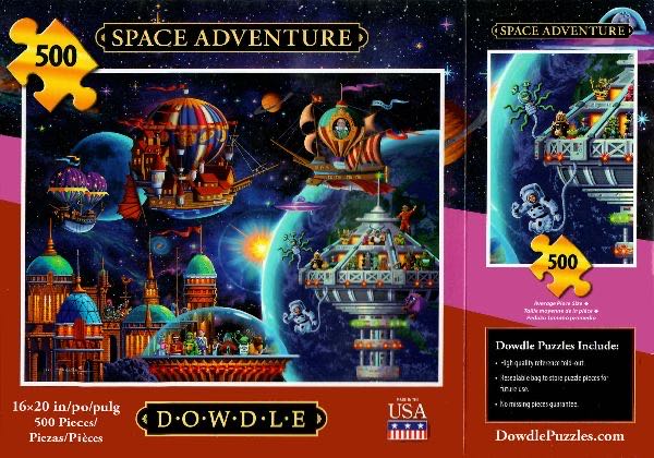 Space Adventure - Dowdle puzzle collectible - Main Image 3