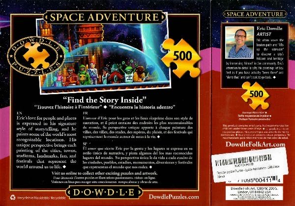 Space Adventure - Dowdle puzzle collectible - Main Image 4