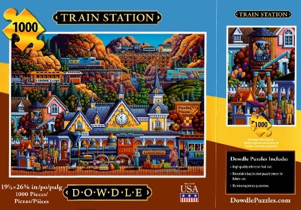 Train Station 🚉 - Dowdle 🇺🇸 puzzle collectible - Main Image 3