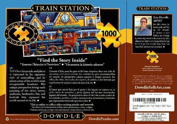 Train Station 🚉 - Dowdle 🇺🇸 puzzle collectible - Main Image 4