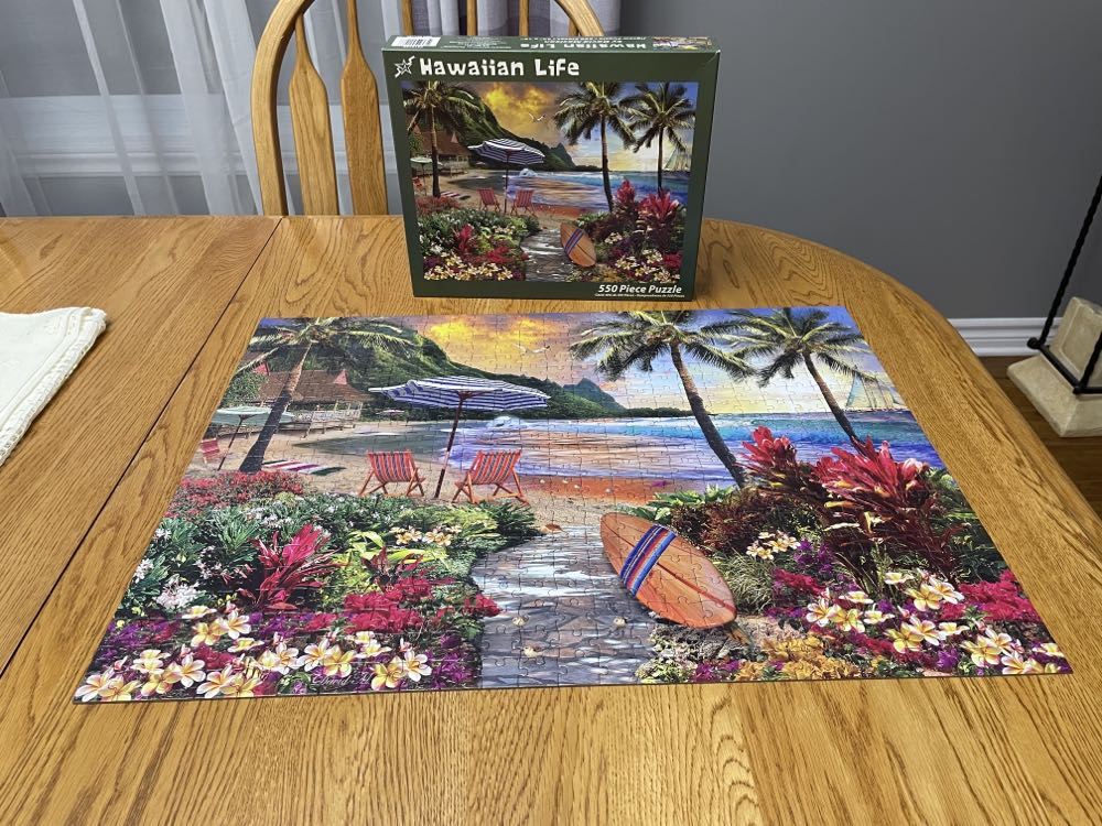 Hawaiian Life - Vermont Christmas Company puzzle collectible [Barcode 819273022066] - Main Image 3
