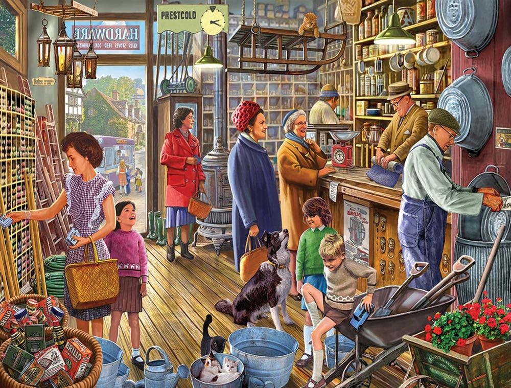 The Hardware Store - White Mountain puzzle collectible [Barcode 724819259236] - Main Image 2
