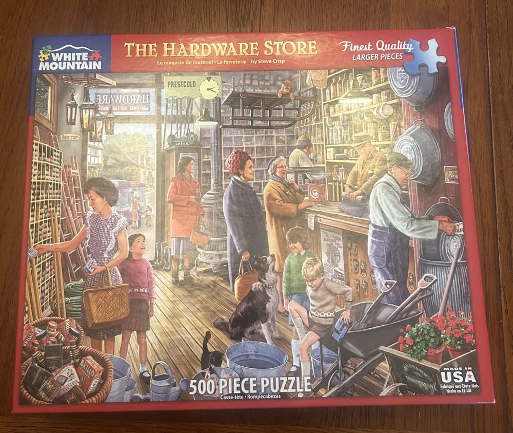 The Hardware Store - White Mountain puzzle collectible [Barcode 724819259236] - Main Image 4
