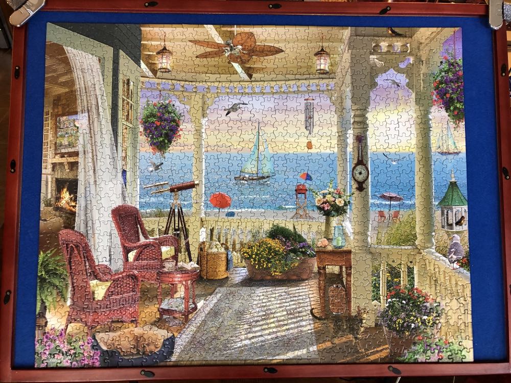 Summer Breeze - Work & Sell - White Mountain puzzle collectible [Barcode 724819263929] - Main Image 3