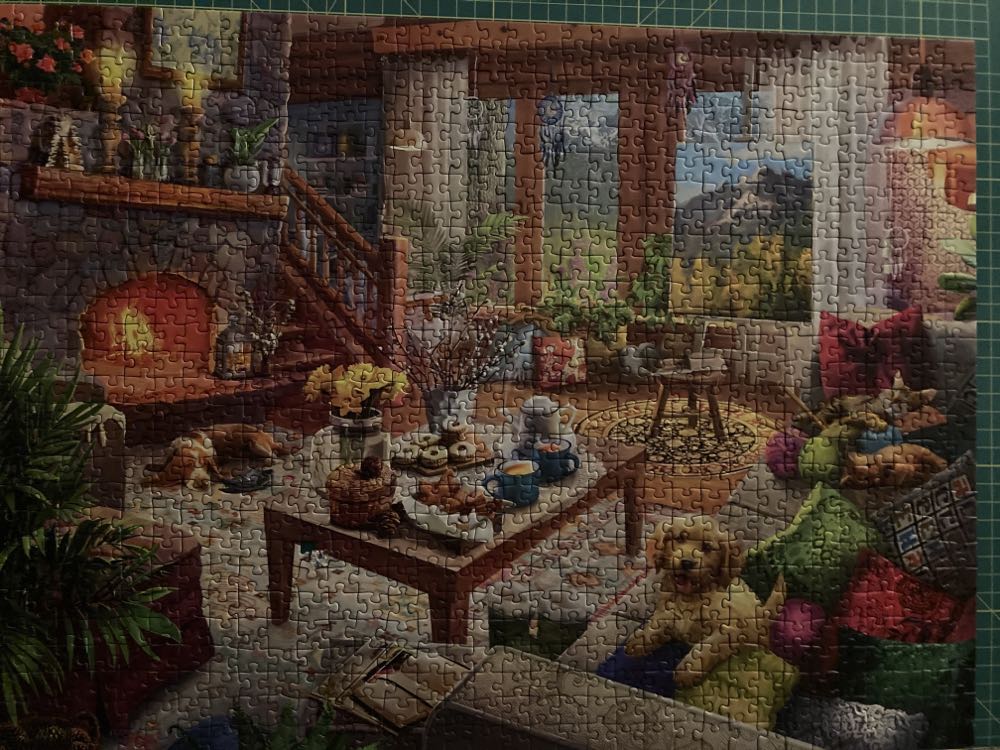 Cozy Cabin - Ravensburger puzzle collectible [Barcode 4005556820740] - Main Image 4