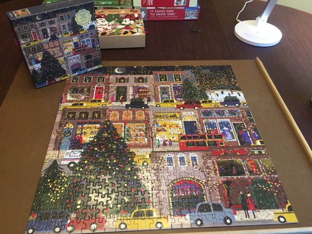 Winter Lights - Galison puzzle collectible [Barcode 9780735362147] - Main Image 3