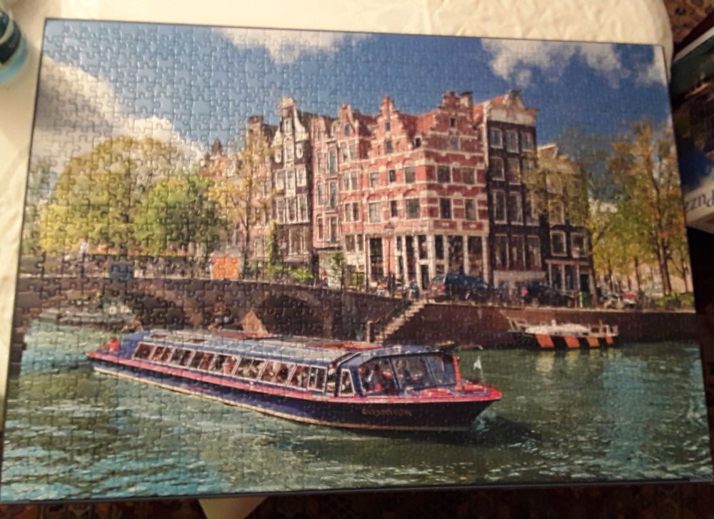 Grachtenfahrt in Amsterdam - Ravensburger puzzle collectible - Main Image 2