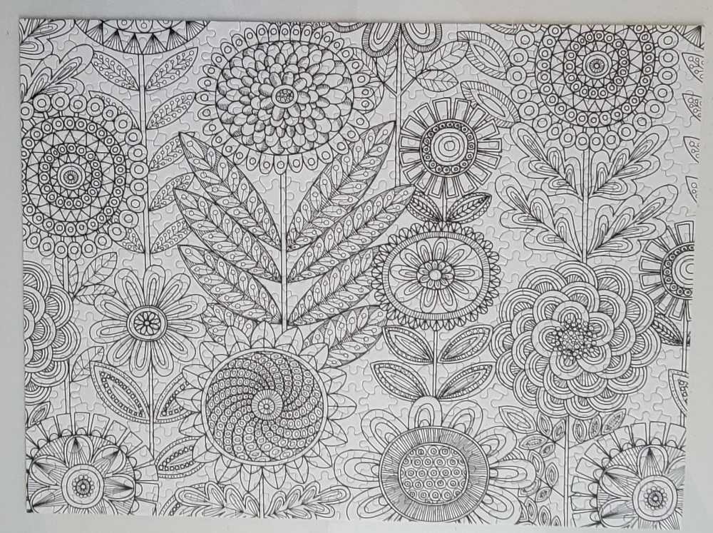 In Bloom Coloring Puzzle - Hallmark puzzle collectible - Main Image 3