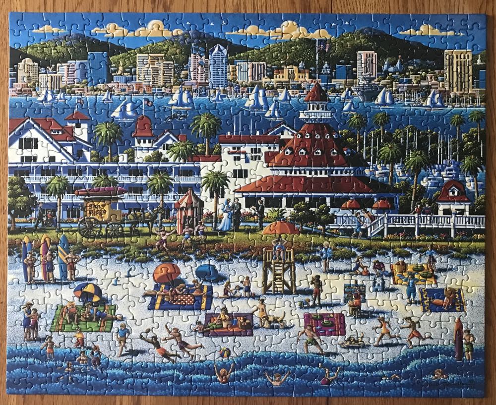 San Diego - Dowdle puzzle collectible [Barcode 671095201056] - Main Image 2