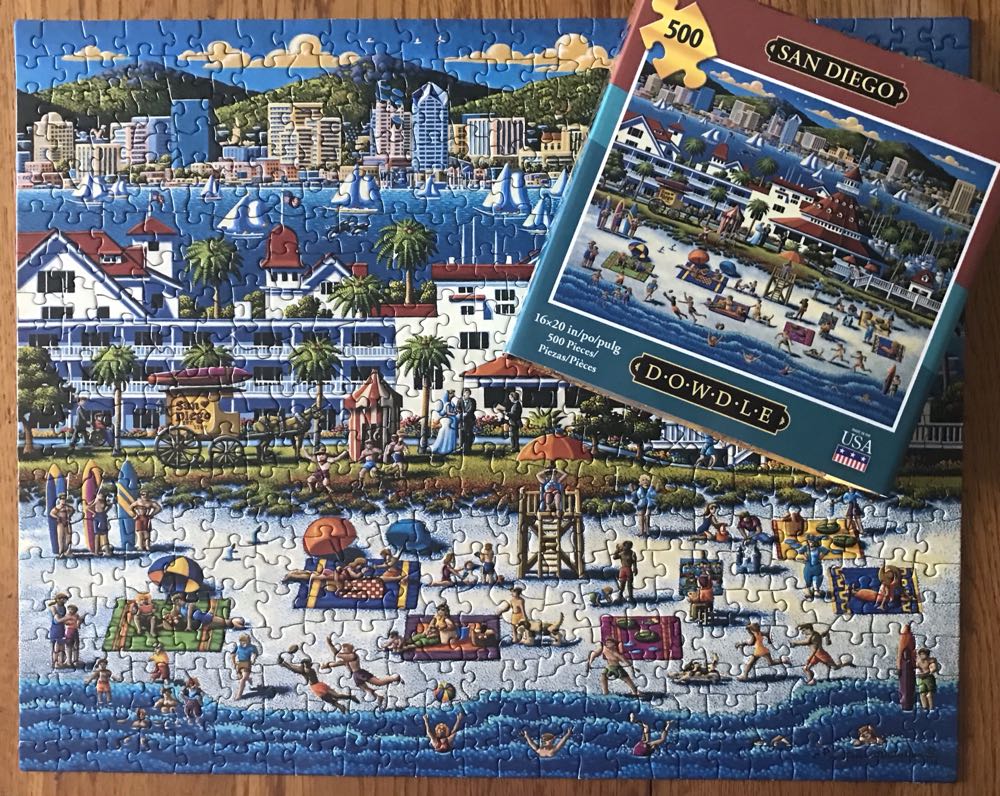 San Diego - Dowdle puzzle collectible [Barcode 671095201056] - Main Image 3