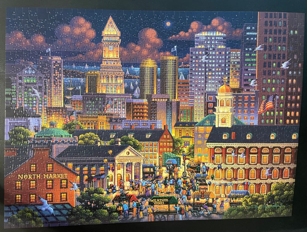 Boston Market Auction  - Dowdle puzzle collectible [Barcode 671095402682] - Main Image 3