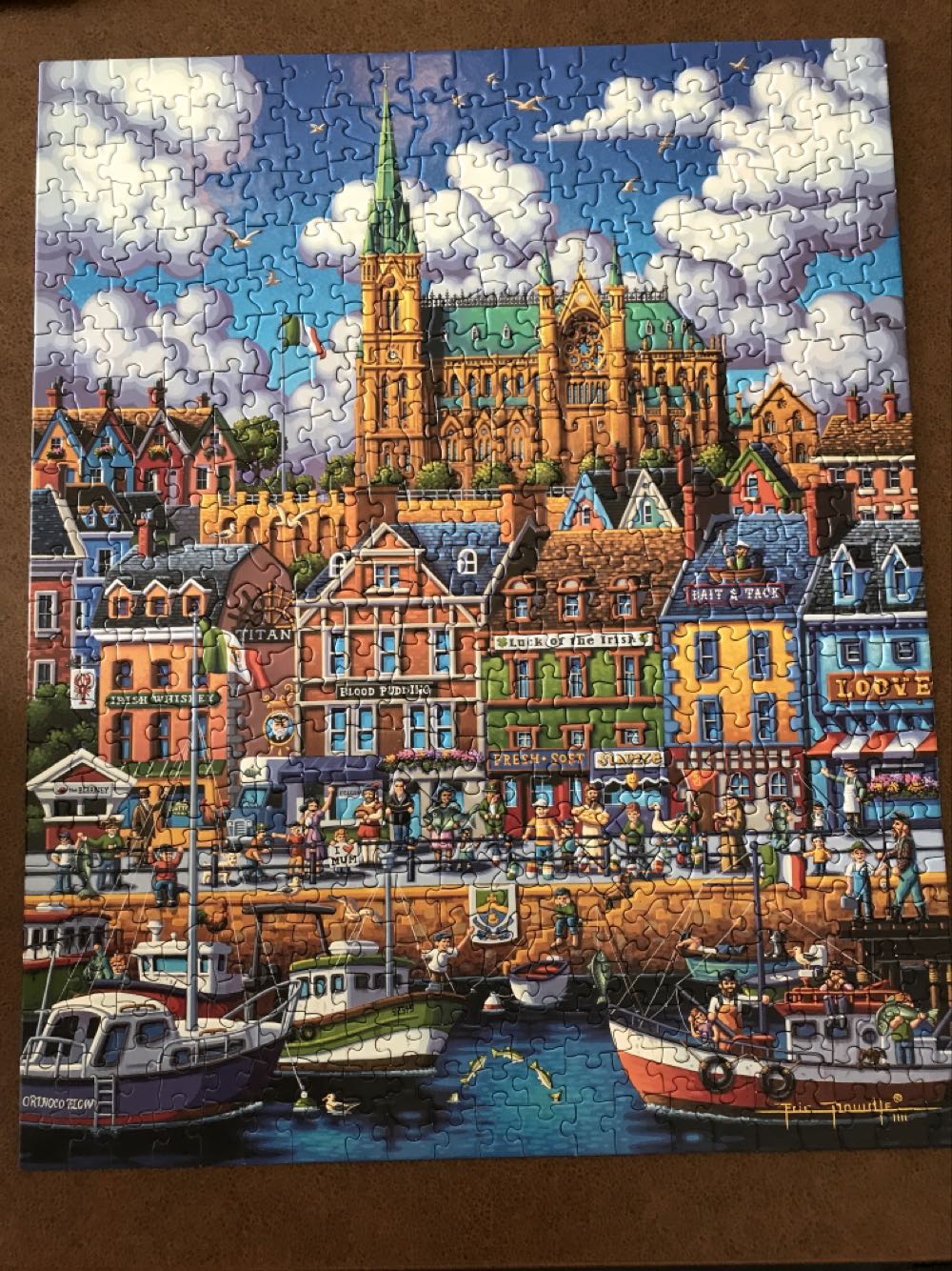 Cobh, Ireland (PC) 💎✌️ - Dowdle puzzle collectible [Barcode 671095204736] - Main Image 2