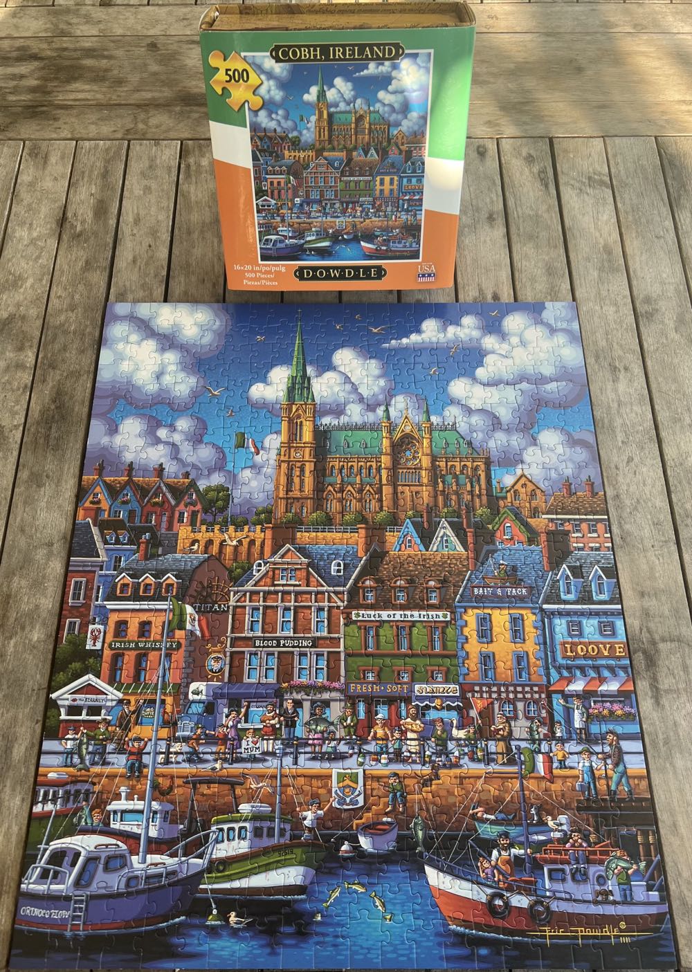 Cobh, Ireland (PC) 💎✌️ - Dowdle puzzle collectible [Barcode 671095204736] - Main Image 3