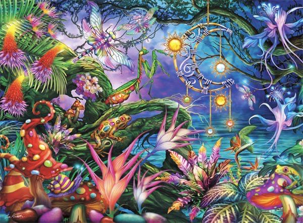 Fairy Forest - SOLD - Buffalo Games puzzle collectible - Main Image 2