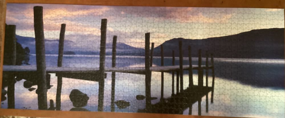 Idylle am See - Ravensburger Panorama puzzle collectible [Barcode 4005556151127] - Main Image 2