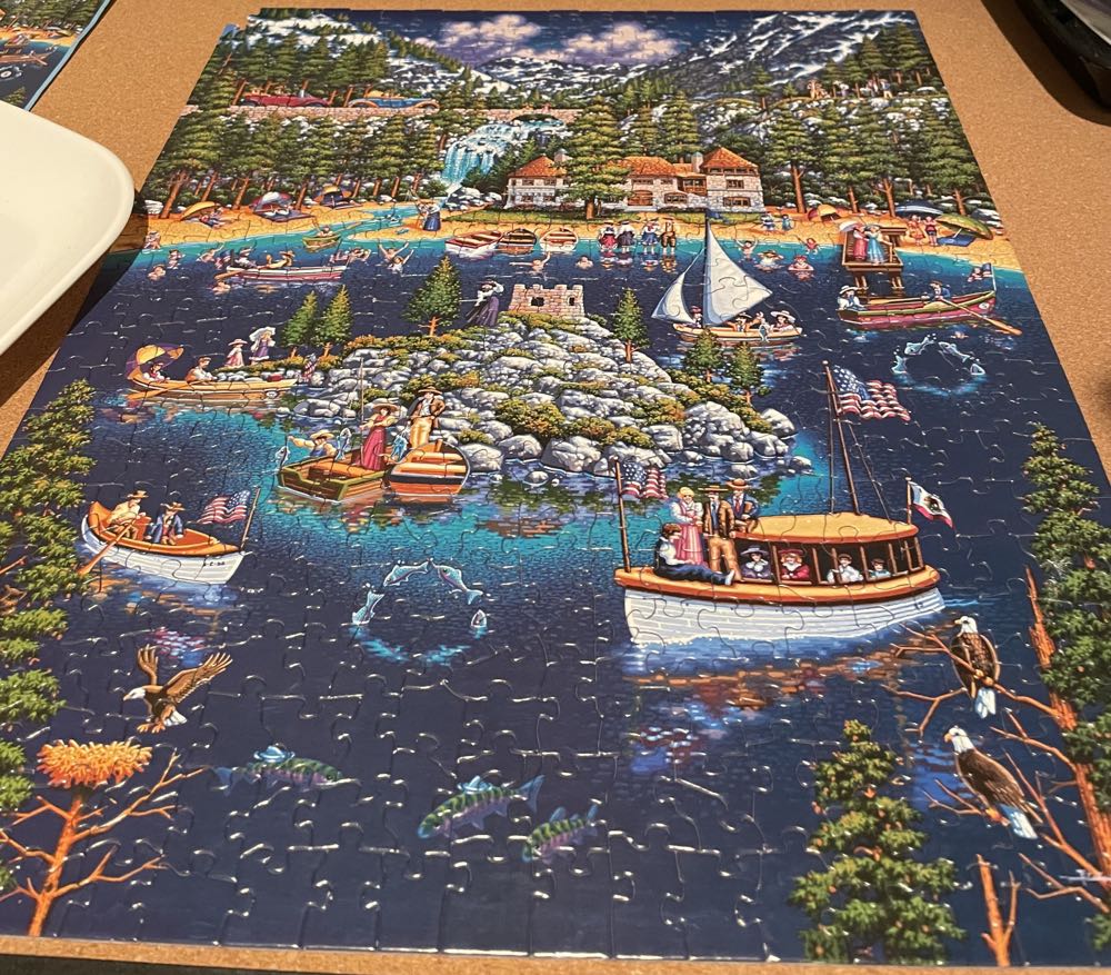 Lake Tahoe - Dowdle puzzle collectible [Barcode 671095201773] - Main Image 3