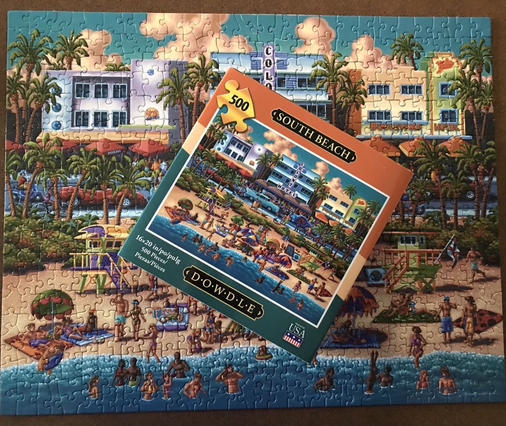 South Beach - Dowdle puzzle collectible [Barcode 671095201858] - Main Image 3