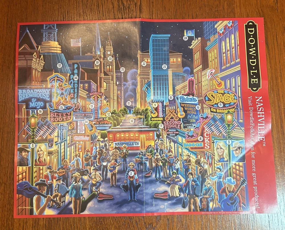 Nashville - Dowdle puzzle collectible [Barcode 671095202282] - Main Image 4