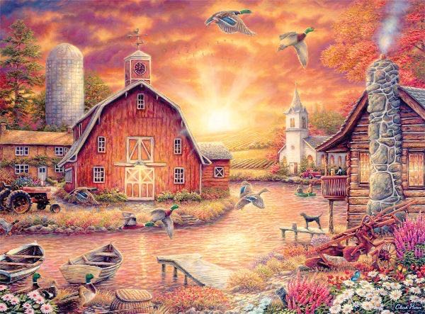 Honey Drip Farms - Buffalo Games puzzle collectible - Main Image 2