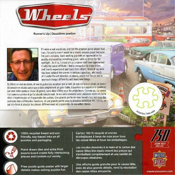 Runner’s Up 750 Piece - Master Pieces puzzle collectible - Main Image 3