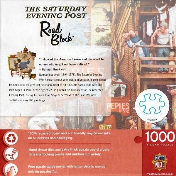 Road Block - MasterPieces puzzle collectible - Main Image 3