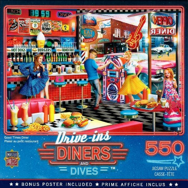 Good Times Diner - MasterPieces puzzle collectible - Main Image 1