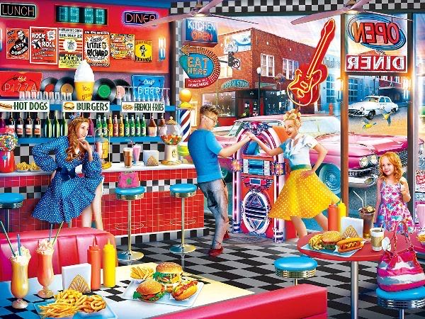 Good Times Diner - MasterPieces puzzle collectible - Main Image 2