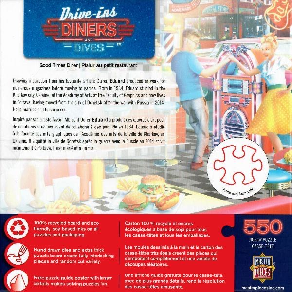 Good Times Diner - MasterPieces puzzle collectible - Main Image 3