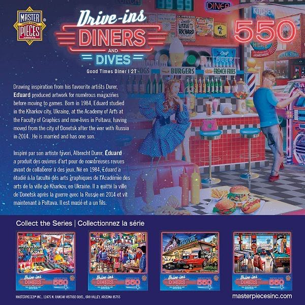 Good Times Diner - MasterPieces puzzle collectible - Main Image 4