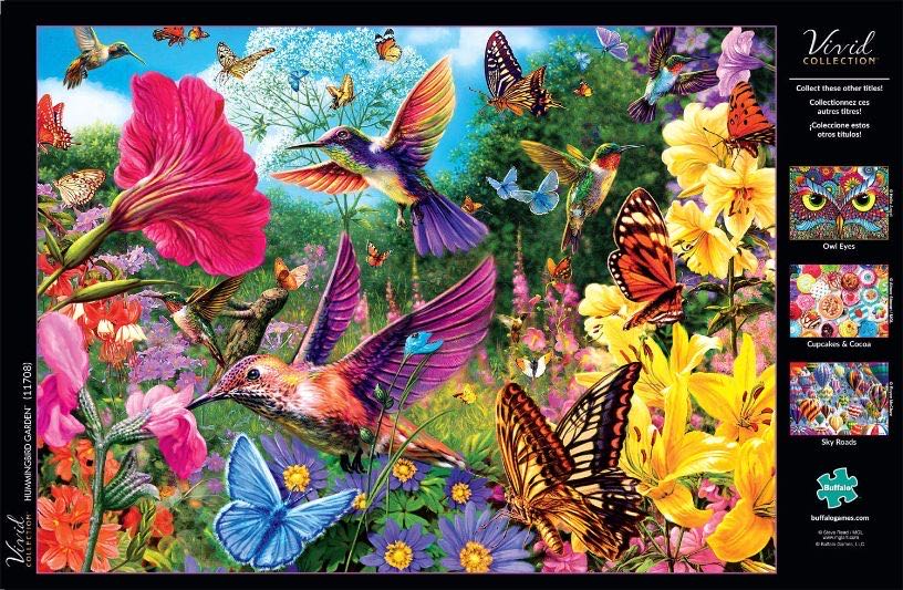 Hummingbird Garden - Buffalo puzzle collectible - Main Image 3